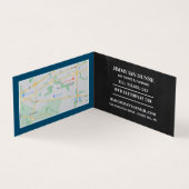 ドリンク食べバー&グリルロゴ、Pub/Brewery、詳細 名刺 (内部)