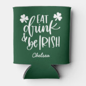 ドリンク食べビーアイリッシュグカスタムリーンセント・パトリックの日 缶クーラー (正面)