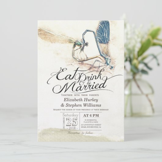 ドリンク食べベの結婚したドラゴン結婚フライ交配の愛 招待状 (スタンド正面)