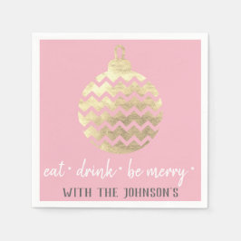 ドリンク食べベピメリーックグレイ白金ゴールド休日 スタンダードカクテルナプキン