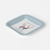 ドリンク食べベフェスティバルトナメリーークリスマスクリスマス ペーパープレート (傾斜あり)