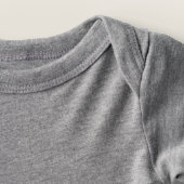 ドリンク食べ昼寝リピートベビー衣服 (詳細 - 首 (白))