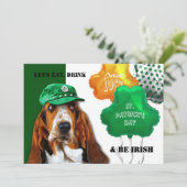 ドリンク食べ&ビーアイリッシュセントパトリックの日パーティー 招待状 (スタンド正面)