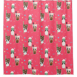 ドリンク シャワーカーテン