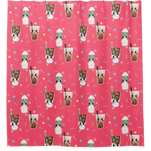 ドリンク シャワーカーテン (正面)