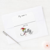 ドリンク ステッカー マーカー 名前 面白い クリスマス メッセージ (封筒)