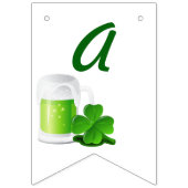 ドリンク&ビーメリーアイリッシュ バンティングフラッグ (第3の旗)