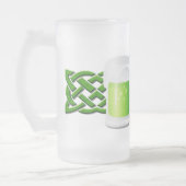 ドリンク&ベアイリッシュメリーSt patricks day フロストグラスビールジョッキ (左)