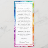 ドリンク+ラブリー文字エテリアール開花 メニュー (裏面)