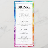 ドリンク+ラブリー文字エテリアール開花 メニュー (正面)