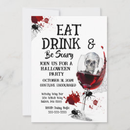 ドリンク&食べビースカリー招待状 招待状