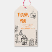 ドリンク&食べBe怖い大人のハローウィンパーティ ギフトタグ (正面)