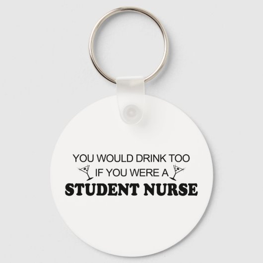 ドリンクToo – 学生ナース キーホルダー (正面)