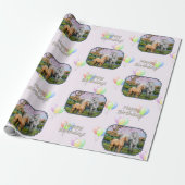 ドリンググレークオーターホースマーレパロミノフォール ラッピングペーパー (アンロールド)