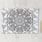 ドリングパッド – 抽象芸術三角形 ペーパーパッド (インサイチュ)