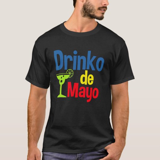 ドリンコデマヨシンコデマヨ Tシャツ (正面)