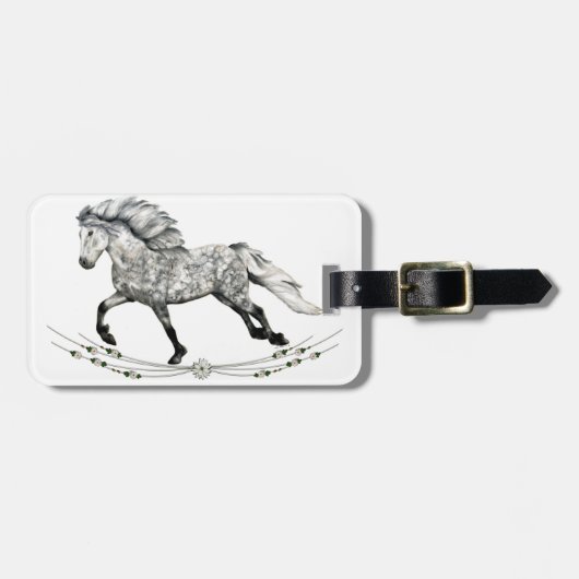 ドリンゴグレイアイスランドマーレグラ ラゲッジタグ (正面横)