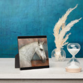 ドリンゴグレイアンダルシアンホースポートレート フォトプラーク (インサイチュ)