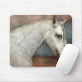 ドリンゴグレイアンダルシアンホースポートレート マウスパッド (マウス)