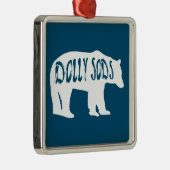 ドリーは荒野ベアを浸す メタルオーナメント (右)