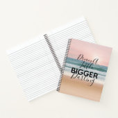 ドリーやる気を起こさせるムビーチホリデーテーマ ノートブック (内部)