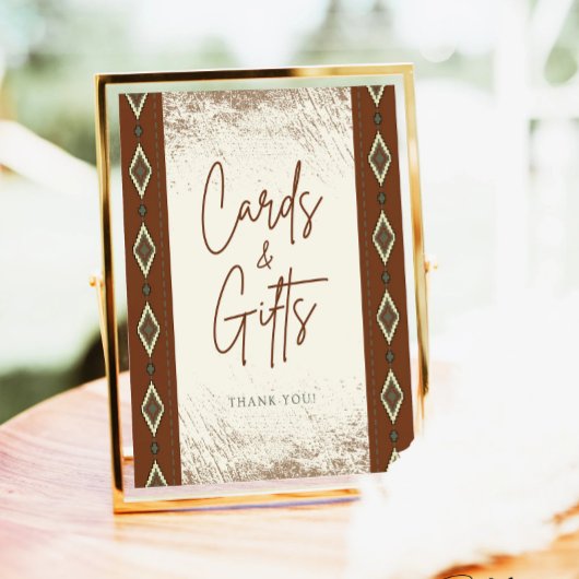 ドリーアステカウエスタン素朴カードおよびギフトイベント 台座サイン