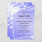 ドリーエレガントミーブライダルシャワー 招待状 (正面/裏面)