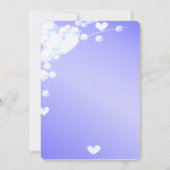 ドリーエレガントミーブライダルシャワー 招待状 (裏面)