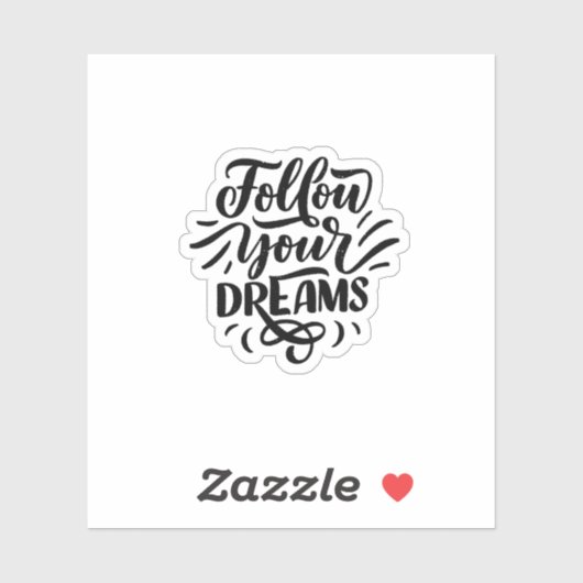 ドリーカスタムムシンプル引用文カスタムカットステッカー シール (シート)