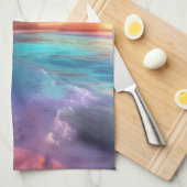 ドリーカラフルミービーチ キッチンタオル (四つ折り)