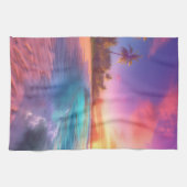 ドリーカラフルミービーチ キッチンタオル (横)