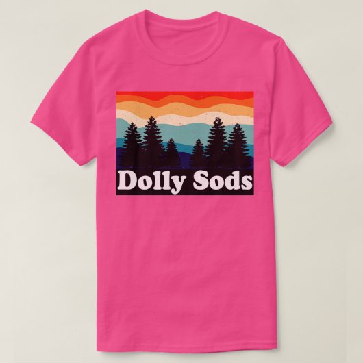 ドリーソッドウェストバージニアレトロ Tシャツ (デザイン正面)
