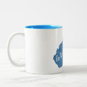 ドリーソdsウィルダネスウェストバージニア木目 ツートーンマグカップ (左)