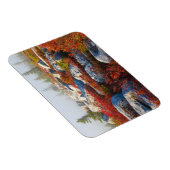 ドリーソdsウィルダネス秋名勝と霧 マグネット (右側)