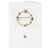 ドリーディングルと彼女のドリーズ紙人形カード (裏面)