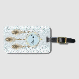 ドリーマエレガントキャッチャーの抽象芸術パーソナライズされた ラゲッジタグ