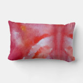 ドリーマスタイリッシューズのピンクと黄色のアートランバーピロー ランバークッション (裏面)