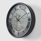 ドリーマディソン記念コイン1999 to 壁時計 (傾斜)