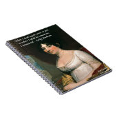 ドリーマディソン&有名な場所引用文 ノートブック (右側)