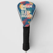 ドリーマーズモットー ゴルフヘッドカバー (正面)