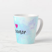 ドリーマ色彩の鮮やかーラテマグ カフェラテマグ (右アングル)