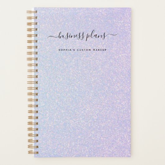 ドリーミエレガントパステル |グラムブルーとピンク プランナー手帳 (正面)