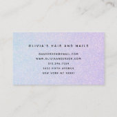 ドリーミエレガントパステル |グラムブルーとピンク ロイヤリティカード (裏面)