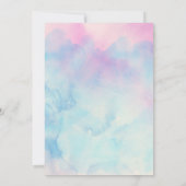 ドリーミガーリーオンクラウドナイン9誕生日 招待状 (裏面)