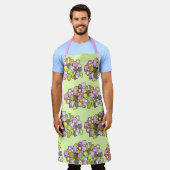 ドリーミックスUKブリティッシュフォンダントコンフェクションキャンディ エプロン (着用した状態)