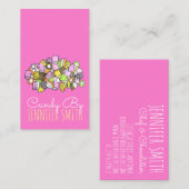 ドリーミックスUKブリティッシュフォンダントコンフェクションキャンディ 名刺 (正面/裏面)