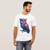 ドリーミフクロウ魔法ハロウィーンデイ Tシャツ (正面フル)