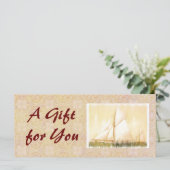 ドリーミングセイルズギフト券テンプレート (スタンド正面)