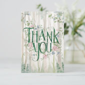 ドリーミーお洒落ウッズウッドランド サンキューカード (スタンド正面)