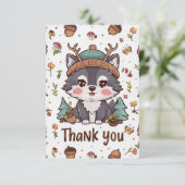 ドリーミーかわいらしウルフ サンキューカード (スタンド正面)